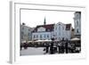 Outdoor Concert in Town Hall Square, Tallin, Estonia, 2011-Sheldon Marshall-Framed Photographic Print