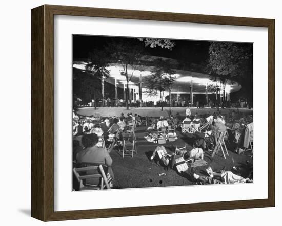 Outdoor Concert-Ralph Crane-Framed Photographic Print