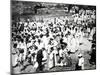 Outdoor Gathering, Korea, 1900-null-Mounted Giclee Print