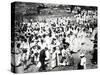 Outdoor Gathering, Korea, 1900-null-Stretched Canvas