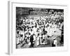 Outdoor Gathering, Korea, 1900-null-Framed Giclee Print