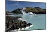 Outdoor Geothermal Swimming Pool and Power Plant at the Blue Lagoon, Iceland, Polar Regions-Peter Barritt-Mounted Premium Photographic Print