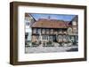 Outdoor Restaurant in Ribe, Denmark's Oldest Surviving City, Jutland, Denmark, Scandinavia, Europe-Michael Runkel-Framed Photographic Print