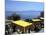Outdoor Restaurant, Monemvasia, Greece-Connie Ricca-Mounted Photographic Print