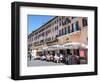 Outdoor Restaurant, Piazza Navona, Rome, Lazio, Italy, Europe-Adina Tovy-Framed Photographic Print