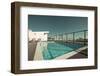 Outdoor Swimming Pool at the House Roof-topdeq-Framed Photographic Print