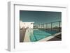 Outdoor Swimming Pool at the House Roof-topdeq-Framed Photographic Print