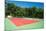 Outdoor Tennis Court with Nobody-Ivonnewierink-Mounted Photographic Print