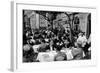 Outdoor Trattoria in Rome, c.1927-Armando Bruni-Framed Giclee Print