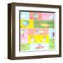 Outdoors and Indoors IV-C^ Gandini-Framed Art Print