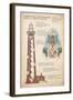 Outer Banks, North Carolina - Currituck Beach Lighthouse Technical-Lantern Press-Framed Art Print