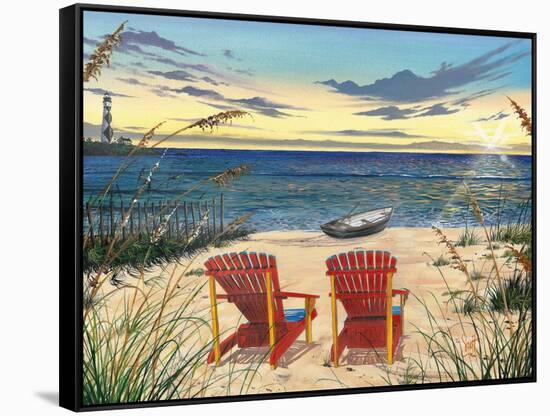 Outer Banks Sunrise-Scott Westmoreland-Framed Stretched Canvas