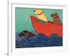 Outer Banks-Stephen Huneck-Framed Giclee Print