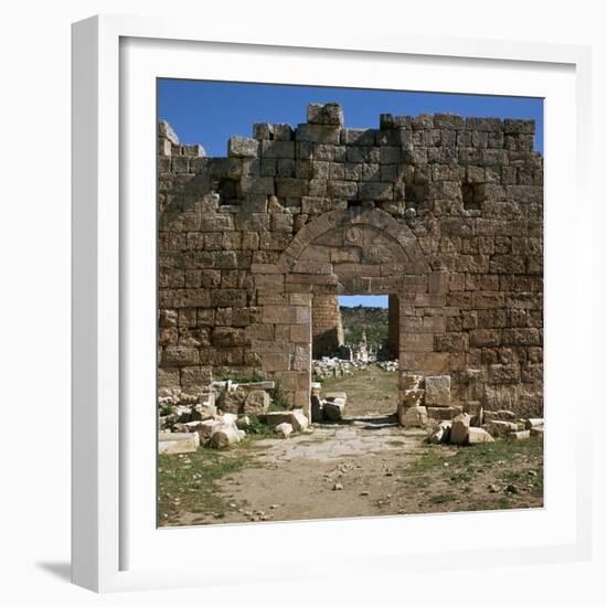 Outer Gate of the Ancient City of Perga, 2nd Century-CM Dixon-Framed Photographic Print