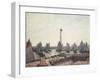 Outer Harbour and Cranes, Le Havre-Camille Pissarro-Framed Giclee Print