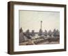 Outer Harbour and Cranes, Le Havre-Camille Pissarro-Framed Giclee Print