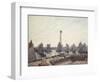 Outer Harbour and Cranes, Le Havre-Camille Pissarro-Framed Giclee Print