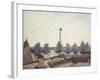 Outer Harbour and Cranes, Le Havre-Camille Pissarro-Framed Giclee Print