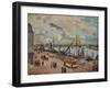 'Outer Harbour of Le Havre', 1903-Camille Pissarro-Framed Giclee Print