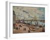 'Outer Harbour of Le Havre', 1903-Camille Pissarro-Framed Giclee Print