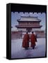 Outer Mongolia, Hidden Land Where Russia and China Square Off, Mongolian Buddhist Monastary-Howard Sochurek-Framed Stretched Canvas