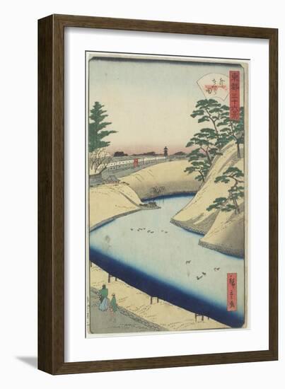 Outer Sakurada, 1859-1862-null-Framed Giclee Print