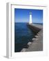 Outer Sodus Lighthouse, Greater Rochester Area, New York State, USA-Richard Cummins-Framed Photographic Print