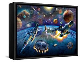 Outer Space-Adrian Chesterman-Framed Stretched Canvas