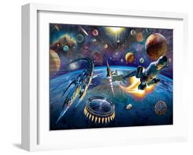 Outer Space-Adrian Chesterman-Framed Art Print