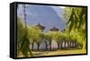 Outer Walls of the Tsechu of Paro, Bhutan-Michael Runkel-Framed Stretched Canvas