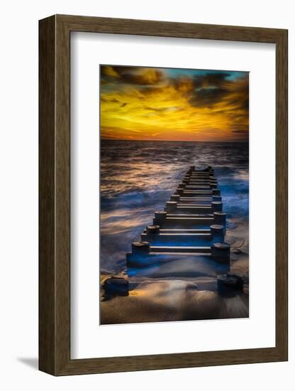 Outfall at Sunrise #2-Robert Lott-Framed Art Print