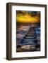 Outfall at Sunrise #2-Robert Lott-Framed Art Print