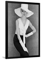 Outfit and White Hat, 1960s-John French-Framed Giclee Print