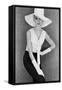 Outfit and White Hat, 1960s-John French-Framed Stretched Canvas