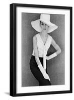 Outfit and White Hat, 1960s-John French-Framed Giclee Print