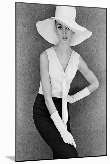 Outfit and White Hat, 1960s-John French-Mounted Giclee Print