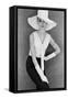 Outfit and White Hat, 1960s-John French-Framed Stretched Canvas