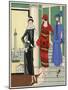 Outfits by Martial Et Armand, Philippe Et Gaston, and Jenny-null-Mounted Art Print