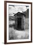 Outhouse in Ghost Town, Bodie, California-George Oze-Framed Photographic Print