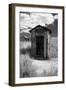 Outhouse in Ghost Town, Bodie, California-George Oze-Framed Photographic Print