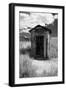 Outhouse in Ghost Town, Bodie, California-George Oze-Framed Photographic Print