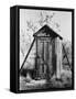 Outhouse on A Farm-null-Framed Stretched Canvas