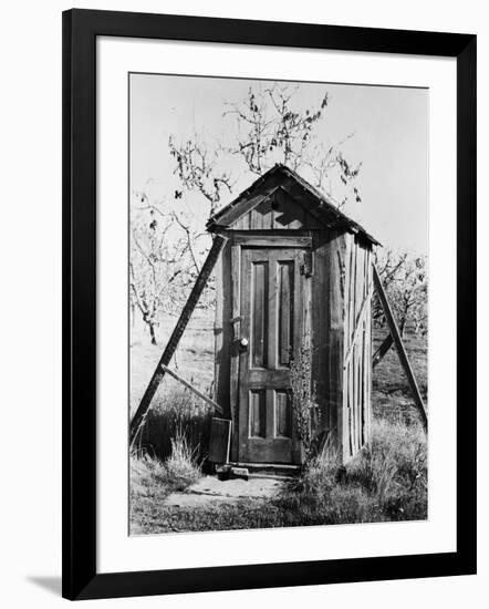 Outhouse on A Farm-null-Framed Photographic Print
