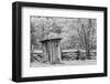 Outhouse, Pioneer Homestead, Great Smoky Mountains National Park, North Carolina-Adam Jones-Framed Photographic Print