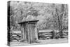 Outhouse, Pioneer Homestead, Great Smoky Mountains National Park, North Carolina-Adam Jones-Stretched Canvas