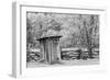 Outhouse, Pioneer Homestead, Great Smoky Mountains National Park, North Carolina-Adam Jones-Framed Photographic Print