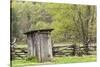 Outhouse, Pioneer Homestead, Great Smoky Mountains National Park, North Carolina-Adam Jones-Stretched Canvas