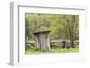 Outhouse, Pioneer Homestead, Great Smoky Mountains National Park, North Carolina-Adam Jones-Framed Photographic Print