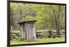 Outhouse, Pioneer Homestead, Great Smoky Mountains National Park, North Carolina-Adam Jones-Framed Photographic Print