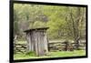 Outhouse, Pioneer Homestead, Great Smoky Mountains National Park, North Carolina-Adam Jones-Framed Photographic Print